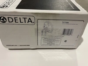 Delta Dorval T27T856 CROMO Válvula Termostática Ajuste Control de Volumen Integrado - Imagen 1 de 1