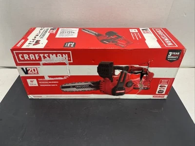 Craftsman V20 10" 250mm 20V Battery Chainsaw Kit CMCCS610D1 w/ Battery & Charger - Image 1 of 4