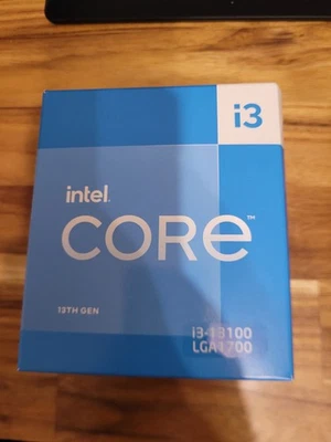 Intel 13th Gen Core i3 - 13100 CPU Raptor Lake Processor - Image 1 of 3