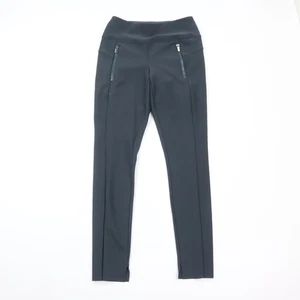 Athleta Pants Womens XS Athletic  Stellar Tight Stretch Gray Zipper Pockets - Picture 1 of 11