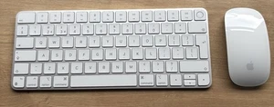 Genuine & Brand New Apple Wireless Keyboard with Touch ID & Magic Mouse Set - Picture 1 of 6