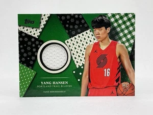 2025-26 Topps Yang Hansen Hr-12 Relic Patch Trail Blazers A9-9 - Bild 1 von 1