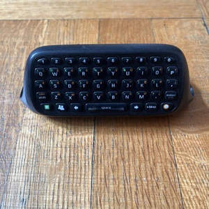 Official OEM Microsoft Xbox 360 Chatpad Black - Clean FAST SHIPPING - Picture 1 of 3