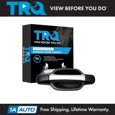TRQ Rear Right Exterior Door Handle Fits 2006 Isuzu i-350 2007-2008 i-370 - Изображение 1 из 4
