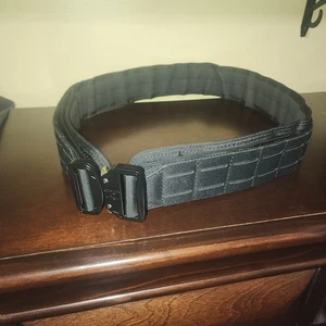 WOLF TACTICAL Molle Battle Belt - 2" Quick-Release Combat Tactical Gürtel schwarz LG - Bild 1 von 7