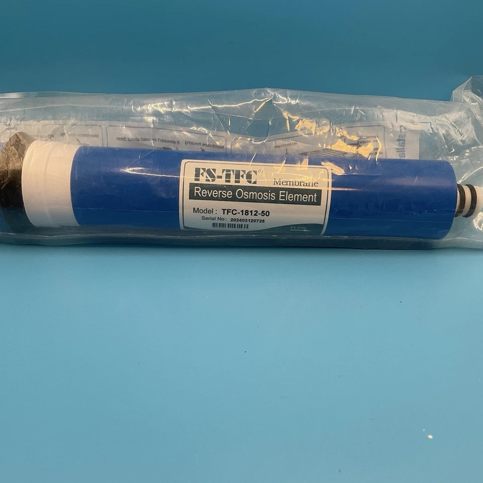 FS-TFC Membrane Reverse Osmosis Element TFC-1812-50 Filter Purifier New - Image 1 of 3