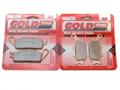 Pastillas de freno delanteras y traseras para Kawasaki KLE 650 Versys sin ABS 2016 Foto 1 de 3