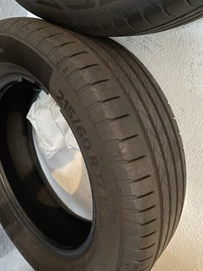 4xContinental EcoContact 6 215/60/R17H. Sommerreifen Wie Neu - Bild 1 von 7