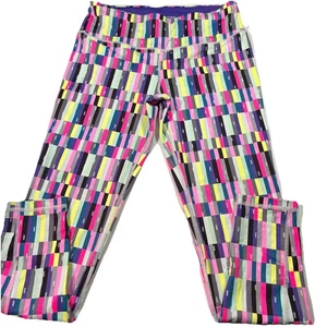 Victoria’s Secret VSX Sport Knockout Tight Leggings Multicolor Pattern Large - Picture 1 of 6