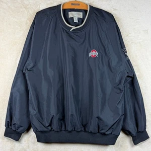 Cutter & Buck Ohio State Buckeyes Pullover Windbreaker Jacket Mens M - Picture 1 of 11