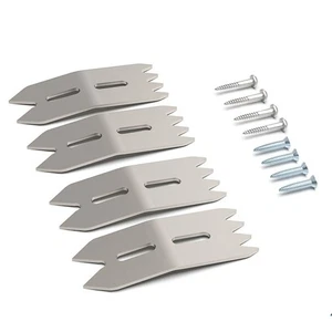 Reliable Woodworking Clamp Set with 4 Pressure Plates for Enhanced Stability - Picture 1 of 13