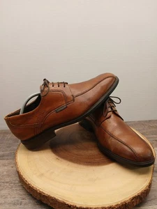 Mephisto Marlon Oxford elegante Schuhe Herren 10,5 braun Leder Stoßdämpfer "LESEN - Bild 1 von 24