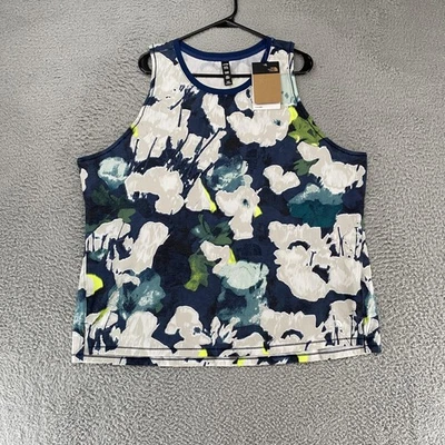 Camiseta sin mangas North Face para mujer 3XL senderismo gimnasio amanecer sueño floral entrenamiento FlashDry Foto 1 de 4
