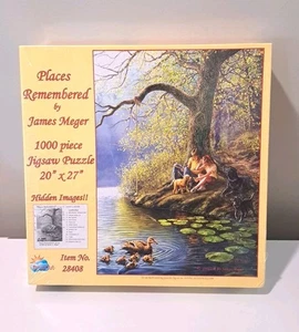 Sunsout 1000 Piece Jigsaw Puzzle "Places Remembered" Sealed #28408 James Meger - Picture 1 of 6