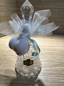 KRISTAL ZAJECAR 5" DINNER BELL 24% FULL LEAD CRYSTAL HAND-CUT IN YUGOSLAVIA Eggs - Picture 1 of 9