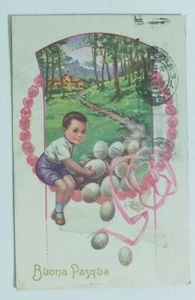 00085 52 Cartolina illustrata - Buona Pasqua - VG ?? - Imagen 1 de 4