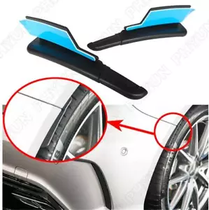 1Pair Rear Bumper Arch Wheel Eyebrow Lips For Mercedes Benz W176 A-Class 2013-19 - Picture 1 of 8