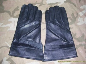 Handschuhe IN Lederoptik Von Offiziellen - Picture 1 of 1