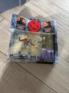 Marvel X-Men the Movie LOGAN and Rogue 6" Action Figure ToyBiz 2000. - Picture 1 of 2
