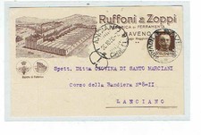 BAVENO - PUBBLICITARIA - RUFFONI E ZOPPI - FABBRICA DI FERRAMENTA - 1930