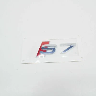 New Genuine Audi S7 11-17 Badge Chrome 4G8853735 NO IMPORT DUTIES TO 🇺🇸 - Image 1 of 4