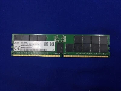 HMCG94MEBQA109N HYNIX 64G (1X64GB) 2RX4 PC5-4800B RDIMM MEMORY - Image 1 of 3