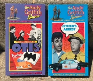 The Andy Griffith Show - 2 VHS includes Never-Seen-Since-Original-Airing Bonuses - Picture 1 of 2