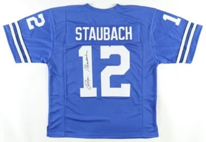 Roger Staubach Signed Dallas Cowboys Jersey (JSA COA) 2xSuper Bowl Champion Q.B. - Picture 1 of 6