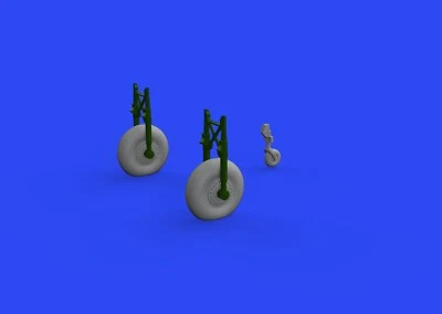 EDUARD BRASSIN 672198 - WELLINGTON Mk.I A/C WHEELS (AIRFIX) - 1/72 RESIN KIT - Immagine 1 di 4