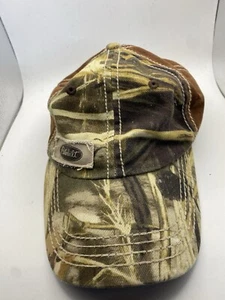 Peterbuilt Camouflage And Brown Cap Adjustable Strap One Size Sewn Patch Logo - Picture 1 of 9