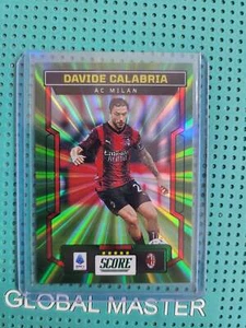 panini score 2023/2024 davide calabria laser green 1/5 n119 - Imagen 1 de 2