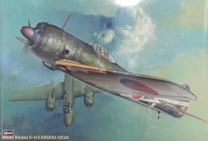 WWII JAPANESE NAKAJIMA KI-43-II HAYABUSA OSCAR 1:32 PLASTIC MODEL AIRPLANE KIT - Picture 1 of 3