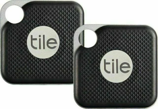 Tile Pro Smart Tracker 2 Pieces - Black