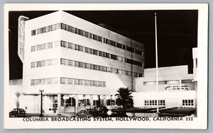 Columbia Broadcasting System, Hollywood California RPPC - Picture 1 of 2