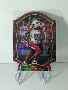 LARRY FITZGERALD 2020 Select Red Prizm Holo Die-Cut Arizona Cardinals - Picture 1 of 2