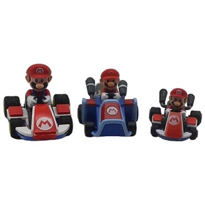 Nintendo Konvolut 3 Super Mario Karts Autos verschiedene Größen Jakks, T-Arts, Mario Kart - Bild 1 von 10