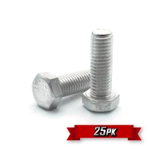 Hex Head Cap Screw, 1/4"-20 x 1/2", Aluminum {25pk} - Picture 1 of 2