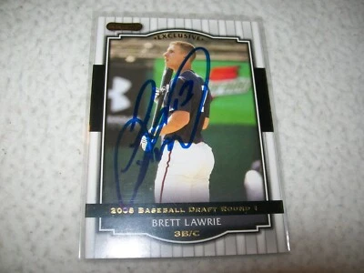 Razor RC Brett Lawrie 2008 autógrafo firmado automático #16 Toronto Blue Jays Foto 1 de 2