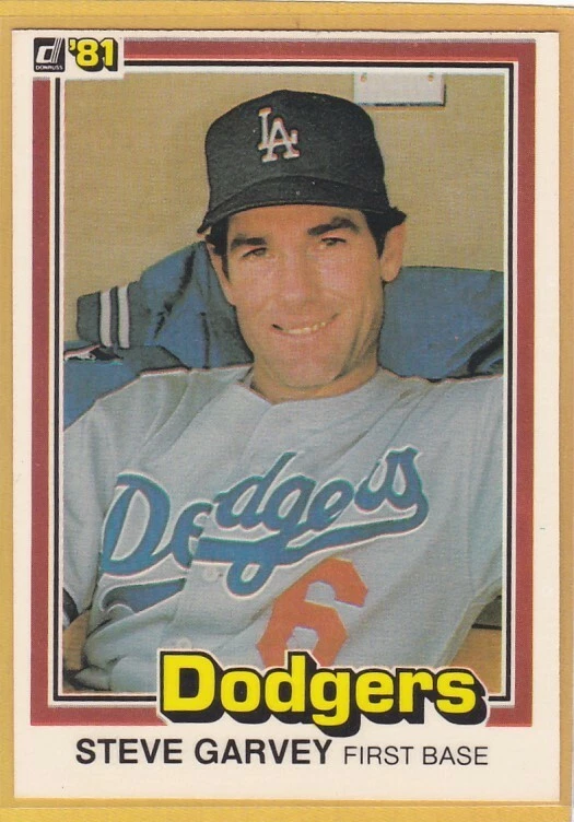 1981 DONRUSS BASEBALL STEVE GARVEY #56 DODGERS NM *96171 - Image 1 of 1