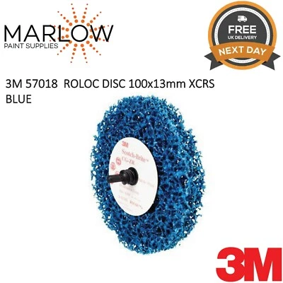 3M 57018 Scotch-Brite™ Clean and Strip roloc disc XCRS 100MM X 13MM