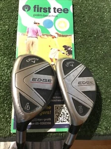 Callaway Left Handed Edge Hybrids Set (4H & 5H) Regular Graphite Shafts LH - Picture 1 of 11