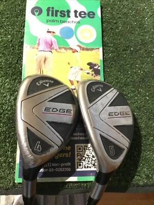 Callaway Left Handed Edge Hybrids Set (4H & 5H) Regular Graphite Shafts LH - Image 1 of 4