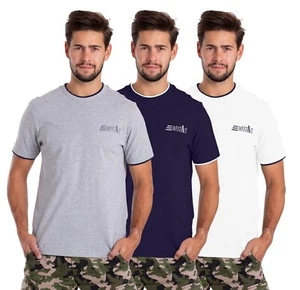 Mens Slim Fit T-Shirt Crew Neck Casual Comport Short Sleeve Top All Sizes S-XXL - Picture 1 of 7