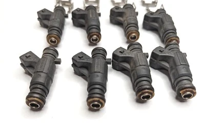 00-07 VW Touareg y Audi 4.2 A6 A8 S6 V8 Juego de 8 inyectores de combustible 077133551M OEM Foto 1 de 4