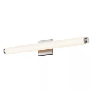 Sonneman Tubo Slim 24" LED Bath Bar, Satin Nickel and White - 2431-13-DT - Picture 1 of 1
