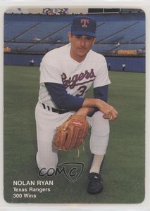 1991 Mother's Cookies Nolan Ryan 300 Wins Food Issue Nolan Ryan #2 HOF