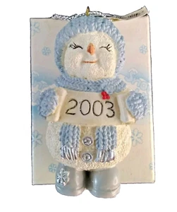 Encore Snow Buddies Annual Ornament 2003 Christmas Tree 97601 NOS VTG - Picture 1 of 10