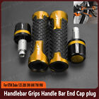For KTM Duke 125 200 390 690 790 990 Handlebar Grips Handle Bar End Cap plug