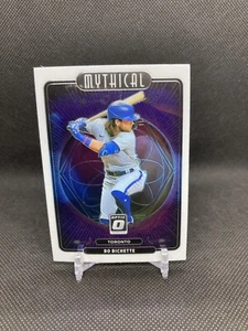 ⚾BO BICHETTE 2021 Donruss OPTIC MYTHICAL INSERT Toronto Blue Jays Baseball Card⚾ - Picture 1 of 2