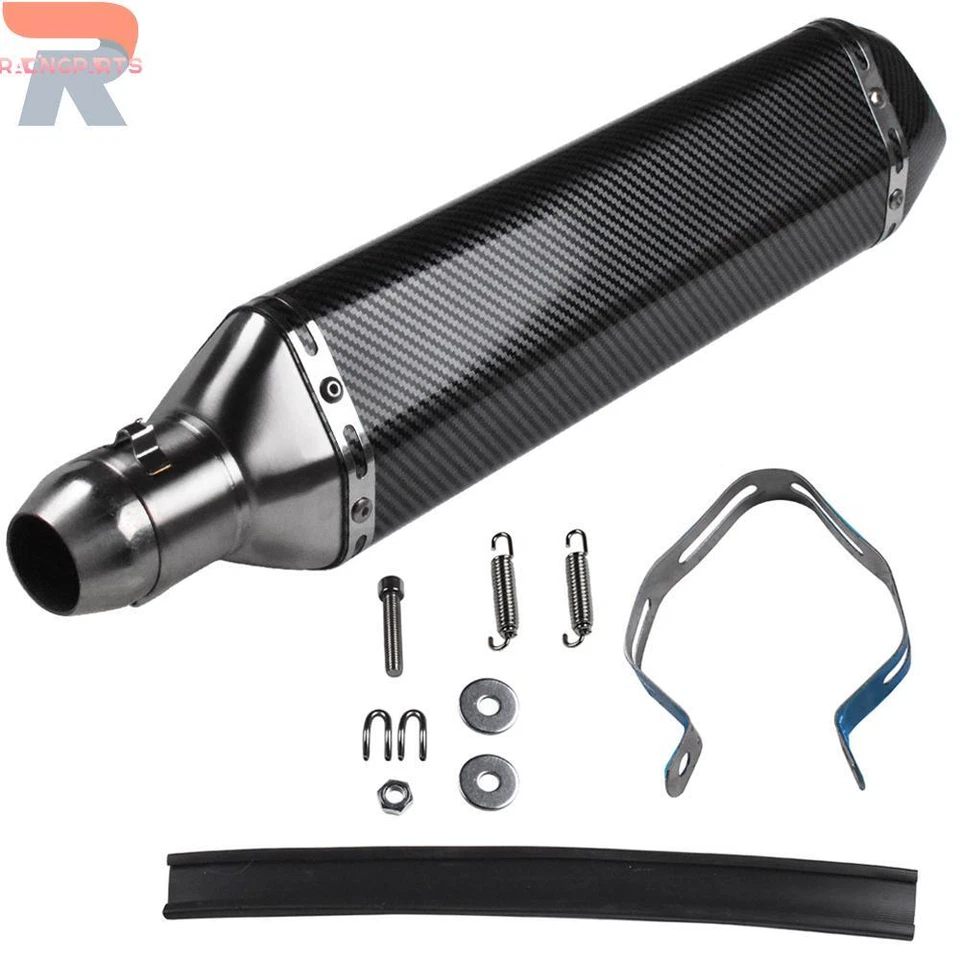 Silenciador de escape universal para motocicleta ATV tubo DB Killer silenciador Foto 1 de 4